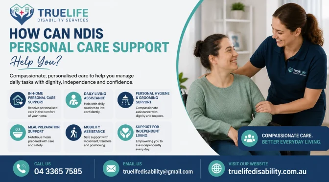 How Can NDIS Personal Care Support Help You?